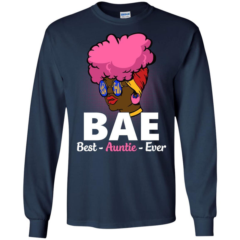 Funny BAE Best Auntie Ever T-shirt for Black Aunities CustomCat