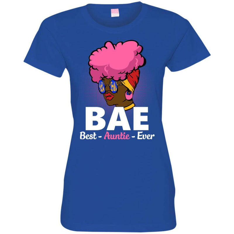 Funny BAE Best Auntie Ever T-shirt for Black Aunities CustomCat