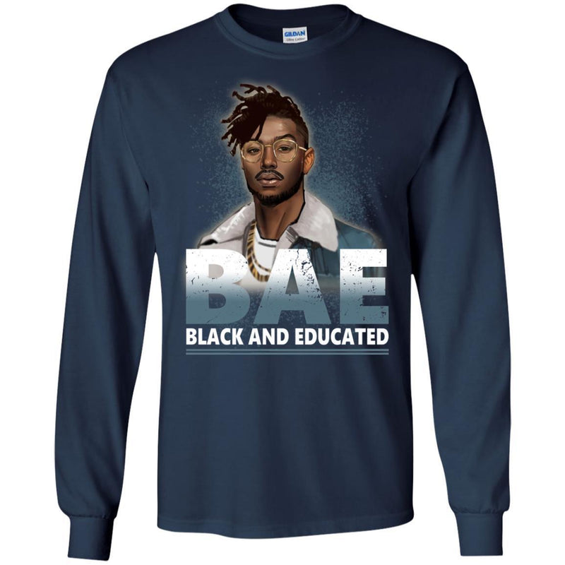 Funny BAE T-shirt Black And Educated CustomCat