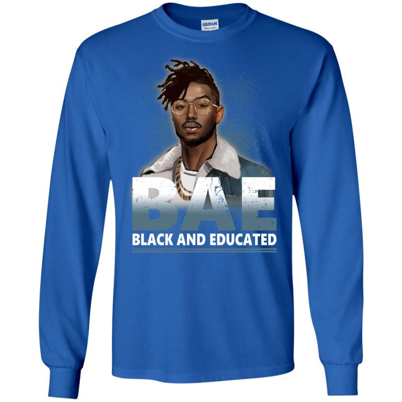 Funny BAE T-shirt Black And Educated CustomCat