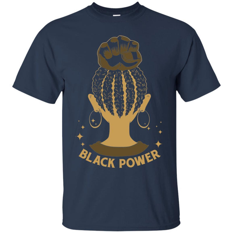 Funny Black Power T-shirt For African American Queens CustomCat