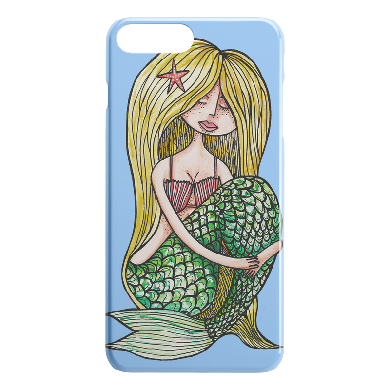 Funny Mermaid iPhone Case