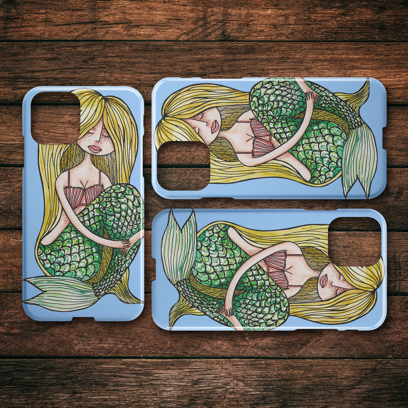 Funny Mermaid iPhone Case teelaunch
