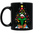 Funny Nurse Christmas Tree Printed Mug 11 Oz - 15 Oz CustomCat