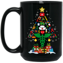 Funny Nurse Christmas Tree Printed Mug 11 Oz - 15 Oz CustomCat