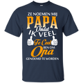 Funny Papa T-shirts CustomCat