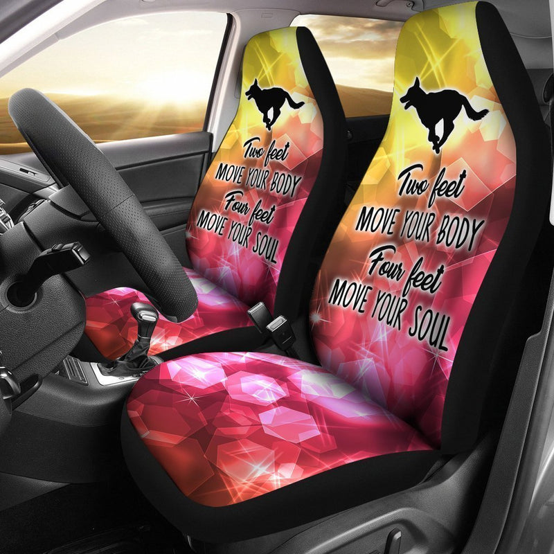 Funny Saying For Dog Car Seat Covers (Set Of 2)