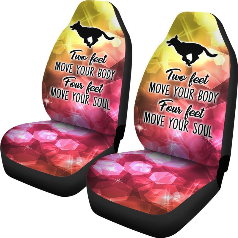 Funny Saying For Dog Car Seat Covers (Set Of 2)