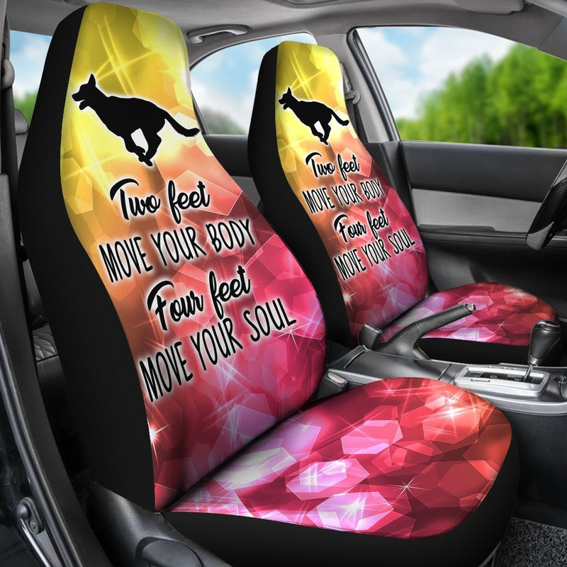 Funny Saying For Dog Car Seat Covers (Set Of 2)