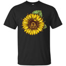 Funny Sun Flower T-shirt For Black Queens CustomCat