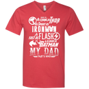 Funny t-shirt Designed For Awesome Dads on Father's Day CustomCat