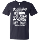 Funny t-shirt Designed For Awesome Dads on Father's Day CustomCat