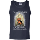 Funny T-shirt For Dachshund Lovers CustomCat