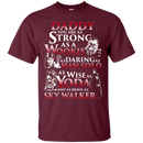 Funny T-shirt For Daddy on Father's Day CustomCat