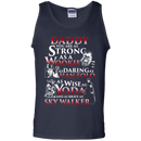 Funny T-shirt For Daddy on Father's Day CustomCat