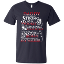 Funny T-shirt For Daddy on Father's Day CustomCat