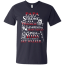 Funny T-shirt For Papa on Father's Day CustomCat