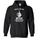 Funny T-Shirt Fuck Up Finger Bone You Curse Too Much Bitch You Breathe Too Much Tee Gifts Tee Shirt CustomCat