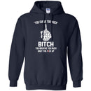 Funny T-Shirt Fuck Up Finger Bone You Curse Too Much Bitch You Breathe Too Much Tee Gifts Tee Shirt CustomCat