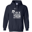 Funny T-Shirt Sexy Lady Thick Thighs Thin Patience for Female Tee Gifts Tee Shirt CustomCat