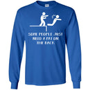 Funny T-Shirt Some People Just Need A Pat On The Back For Birthday Tee Gifts Tee Shirt CustomCat