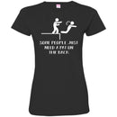Funny T-Shirt Some People Just Need A Pat On The Back For Birthday Tee Gifts Tee Shirt CustomCat