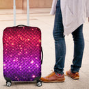 Glittery Mermaid Scale Luggage Cover interestprint
