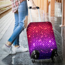 Glittery Mermaid Scale Luggage Cover interestprint