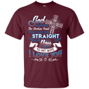 God Blessed The Broken Road That Led Me Straight To You To My Wife I Love You T-shirts CustomCat