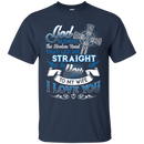 God Blessed The Broken Road That Led Me Straight To You To My Wife I Love You T-shirts CustomCat