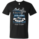 God Blessed The Broken Road That Led Me Straight To You To My Wife I Love You T-shirts CustomCat