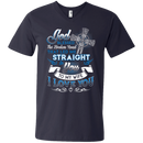 God Blessed The Broken Road That Led Me Straight To You To My Wife I Love You T-shirts CustomCat