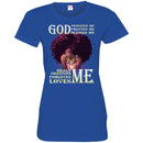 God Designed Created Blesses Me Heals Defends Forgives Loves Me History Month T-Shirts CustomCat