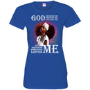 God Designed Created Blesses Me Heals Defends Forgives Loves Me Nurse History Month T-Shirt CustomCat