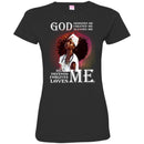 God Designed Created Blesses Me Heals Defends Forgives Loves Me Nurse History Month T-Shirt CustomCat