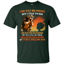 God Has No Phone But I Talk To Him T-shirt for Black Girls CustomCat