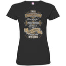 God T-Shirt I'm A Christian I Am Not Perfect I Make Mistakes I Miss Up But God's Grace Is Big Shirts CustomCat