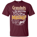Grandads T-shirt For Father's Day CustomCat