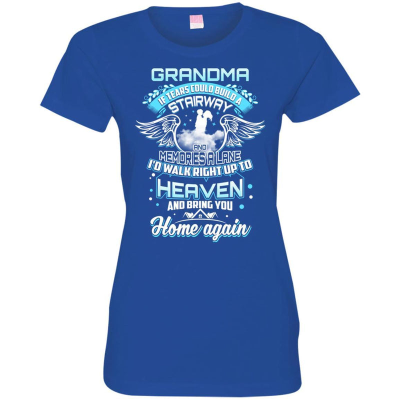 Grandma In Heaven T-shirts CustomCat