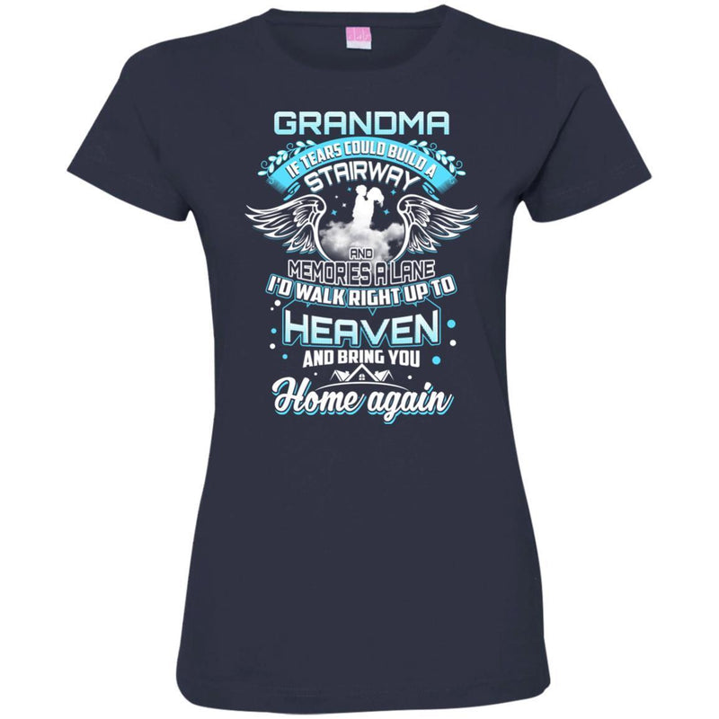 Grandma In Heaven T-shirts CustomCat