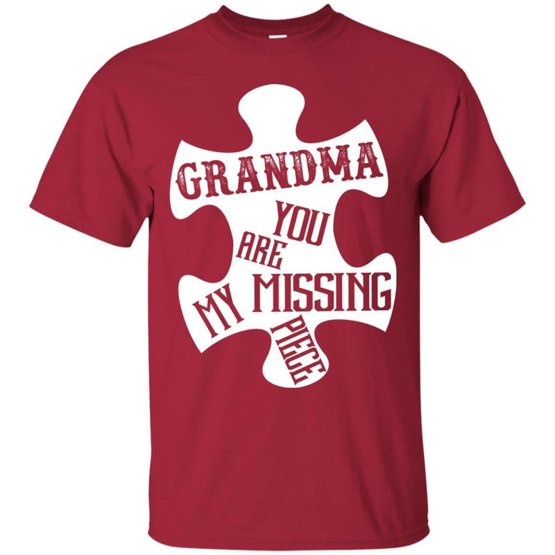 Grandma You Are My Missing Piece T-shirts CustomCat