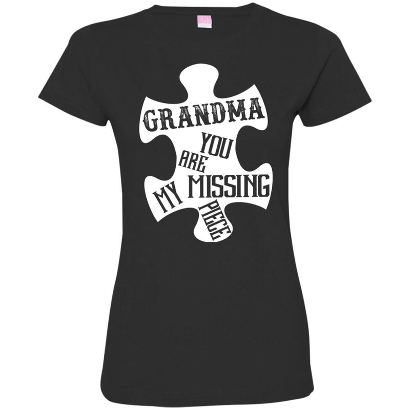 Grandma You Are My Missing Piece T-shirts CustomCat