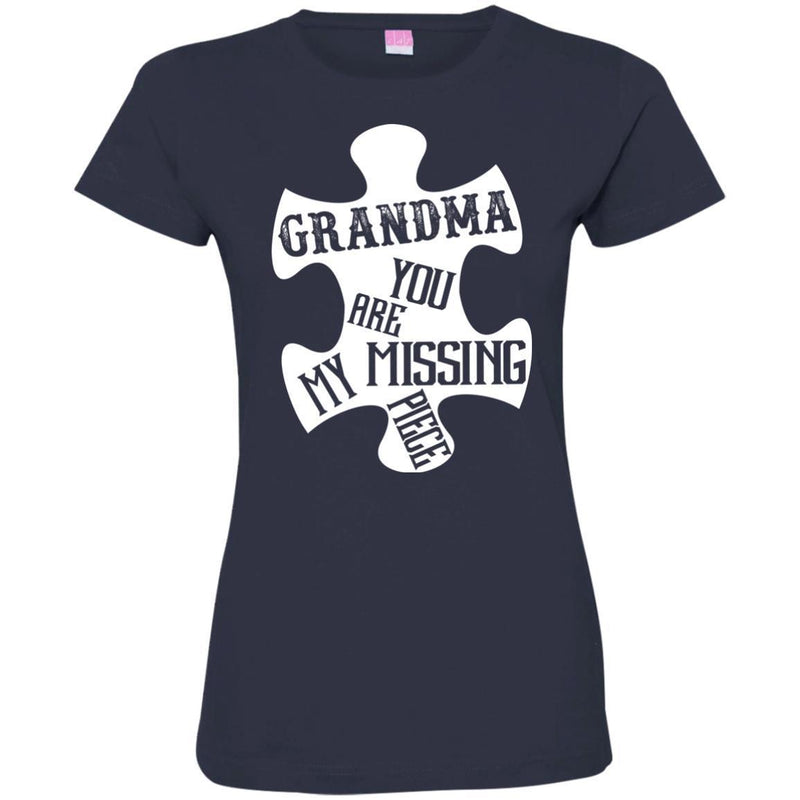 Grandma You Are My Missing Piece T-shirts CustomCat