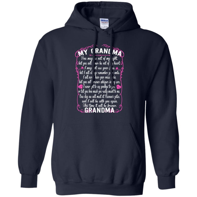 GRANDMA You May Be Out Of My Sight T-shirts CustomCat