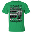 Grandpa And Granddaughter He Is Her Hero She Is His Princess T Shirts CustomCat