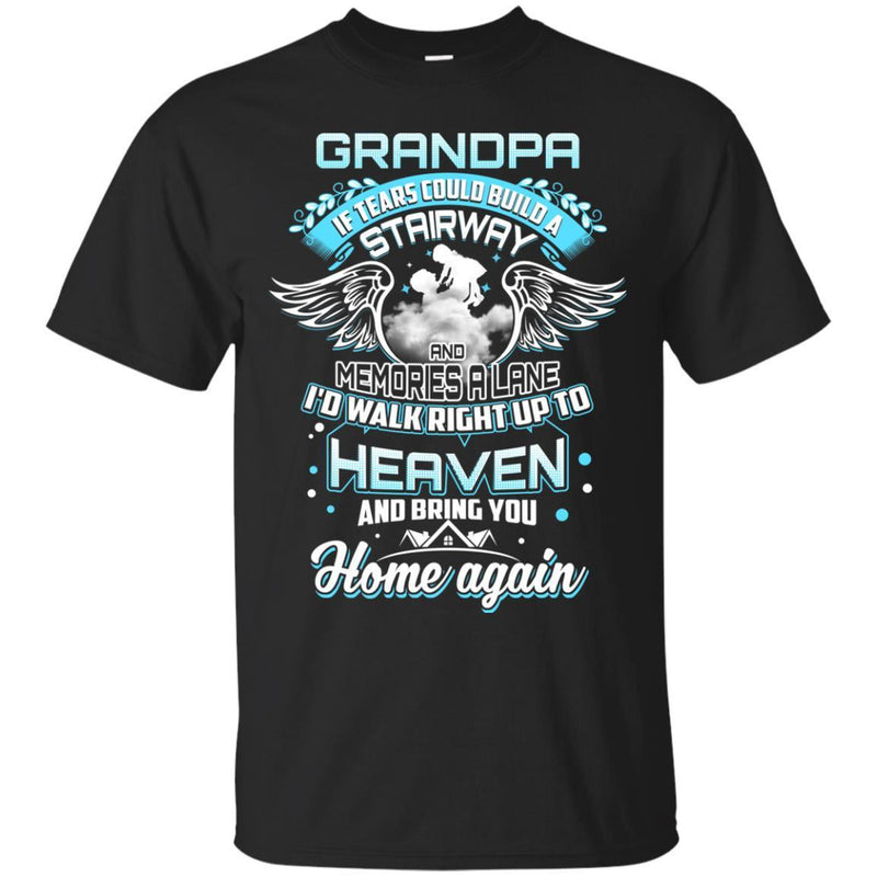 Grandpa In Heaven T-shirts CustomCat