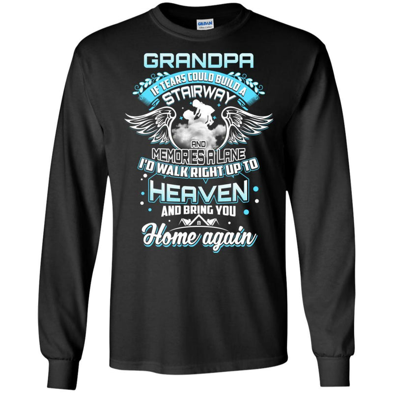 Grandpa In Heaven T-shirts CustomCat