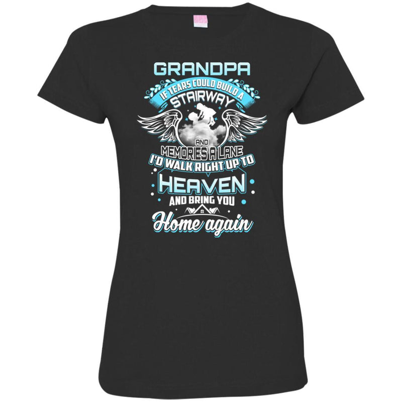 Grandpa In Heaven T-shirts CustomCat