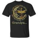 Grandpa Your Wings Were Ready But My Heart Was Not Guardian Angel T-shirt CustomCat