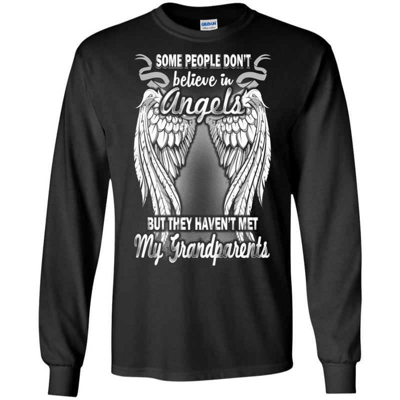 Grandparents Angels T-shirts CustomCat